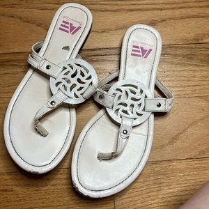 American Eagle White Sandals